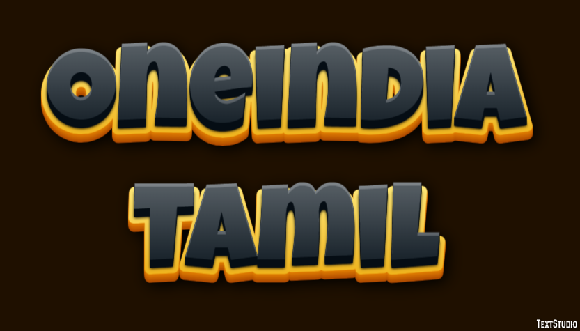 Oneindia Tamil Efeito de texto