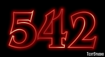 542 Text Effect