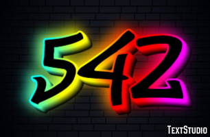542 Texteffekt