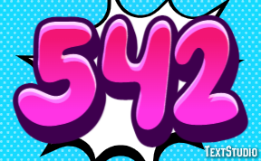 542 Text Effect