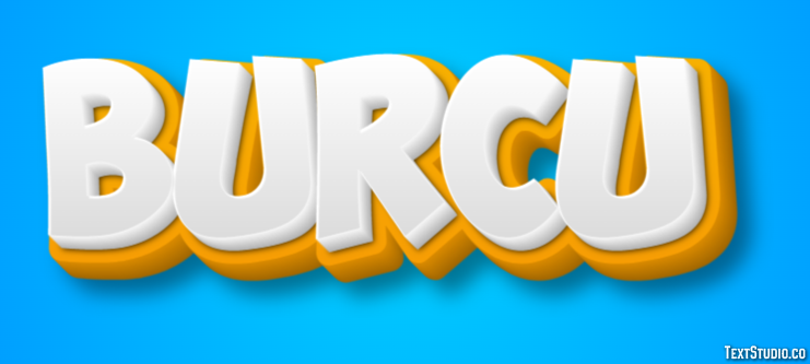 Burcu Texteffekt