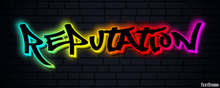 Reputation Text Effect