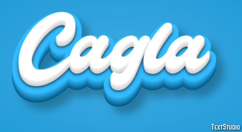 Cagla Text effect