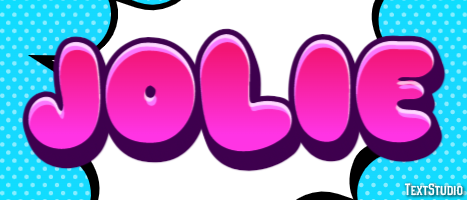 Jolie Tekst Effect