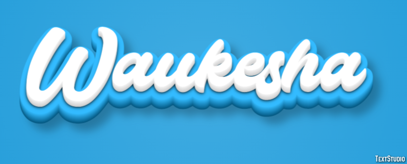 Waukesha Texteffekt
