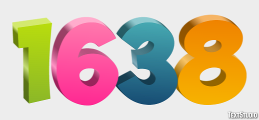 1638 Text Effect