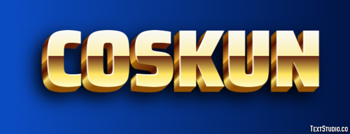Coskun Text Effect