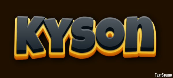 Kyson Text effect