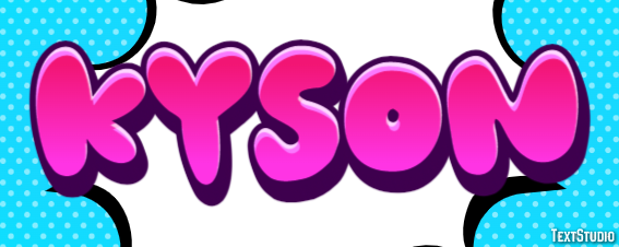Kyson Text effect