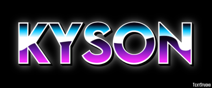 Kyson Text effect