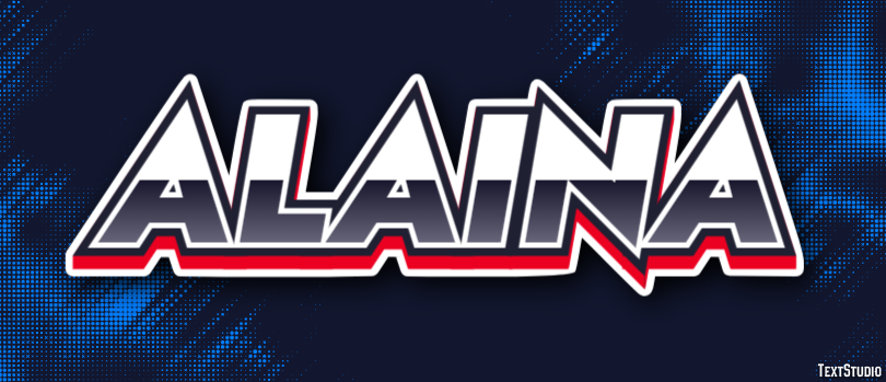 Alaina Text Effect