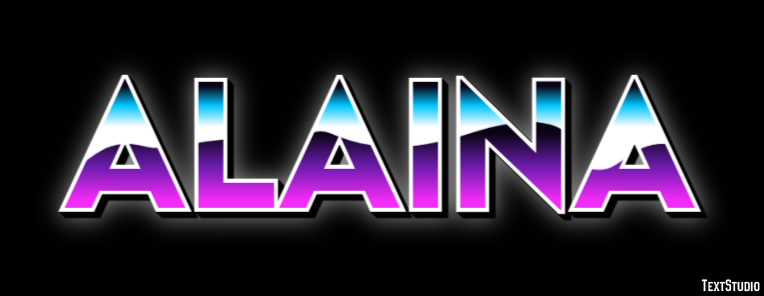 Alaina Text Effect