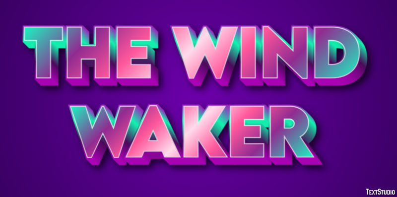 The Wind Waker Effetto testo