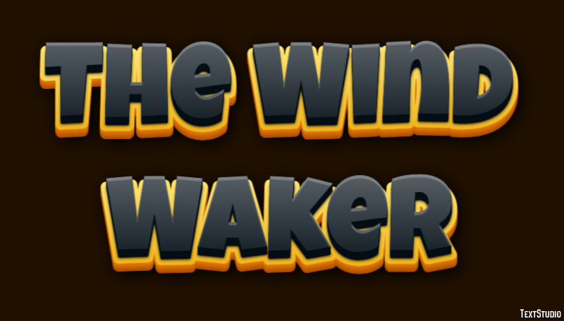 The Wind Waker Effetto testo