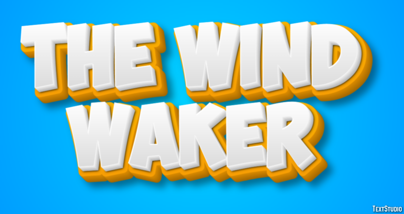 The Wind Waker Effetto testo