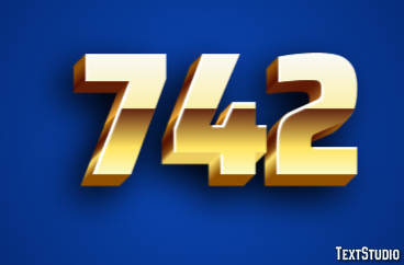 742 Effetto testo