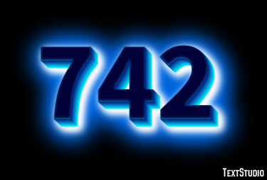 742 Effetto testo