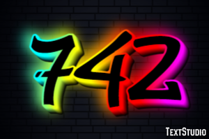 742 Effetto testo