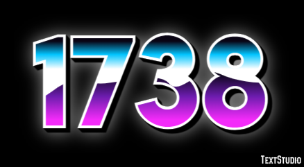 1738 Text Effect