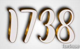 1738 Text Effect