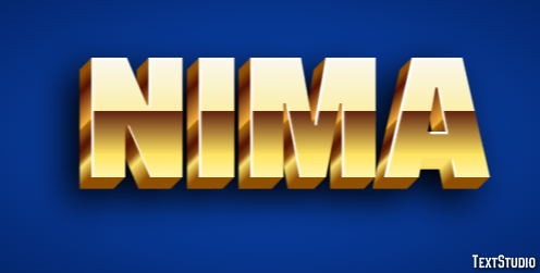Nima Text Effect