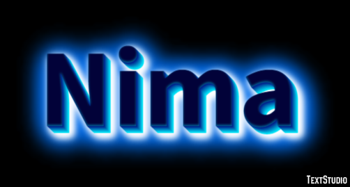 Nima Text effect