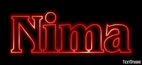 Nima Text Effect