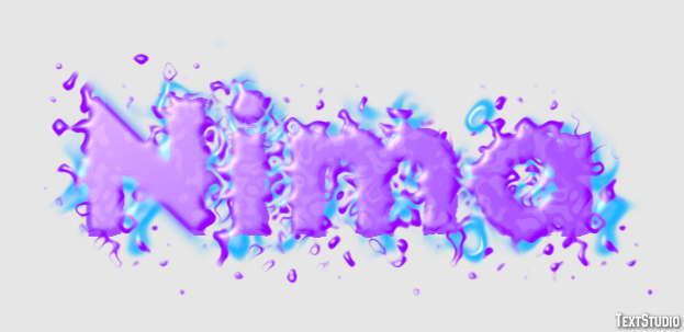 Nima Text effect