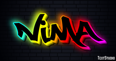 Nima Text effect