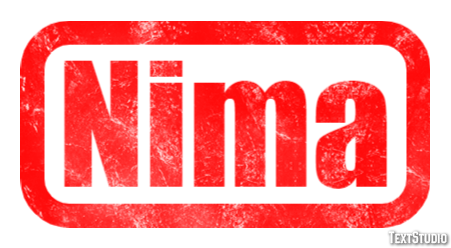 Nima Text effect