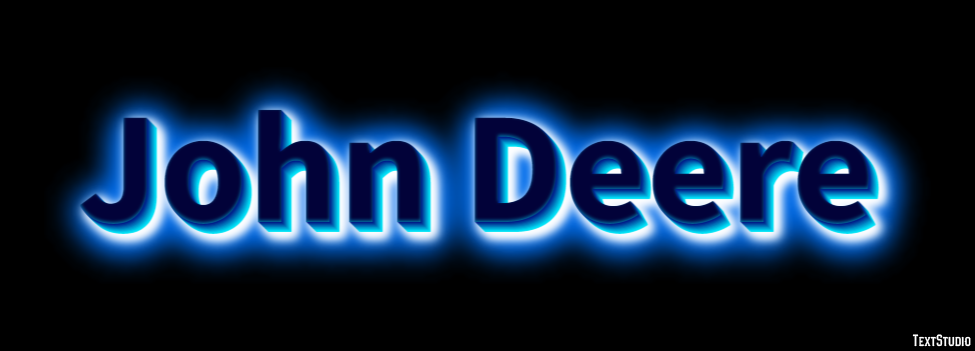 John Deere Efecto de Texto