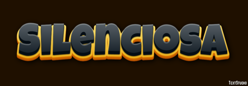 Silenciosa Texteffekt