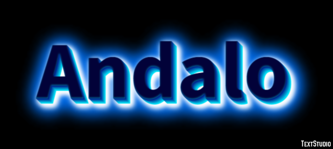 Andalo Texteffekt
