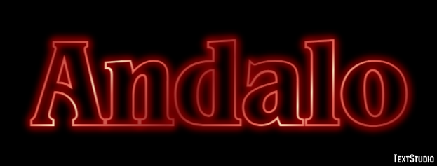 Andalo Texteffekt