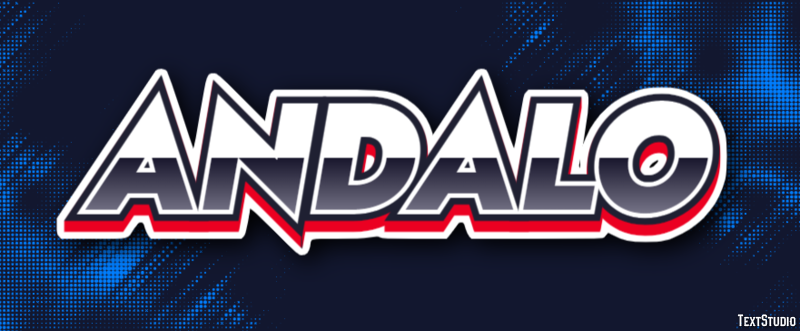 Andalo Texteffekt