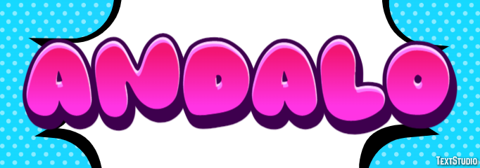 Andalo Текстовый эффект
