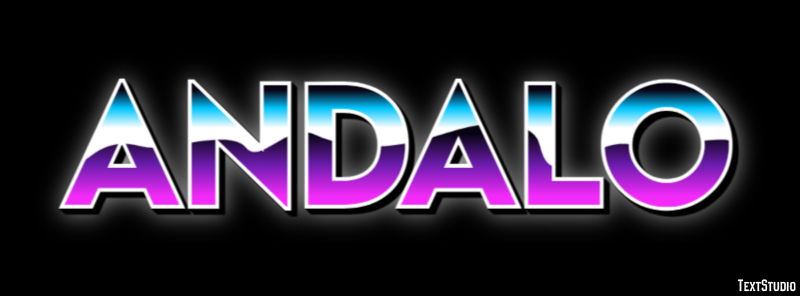 Andalo Texteffekt