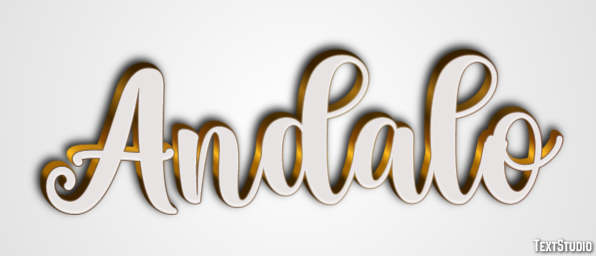 Andalo Texteffekt