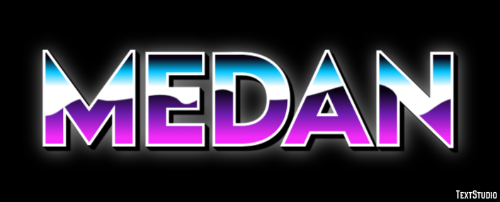 Medan Tekst Effect