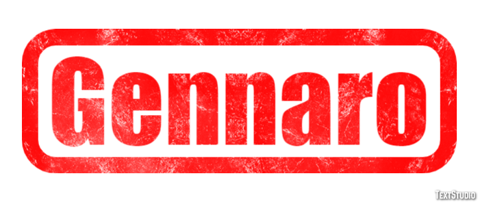 Gennaro Effetto testo