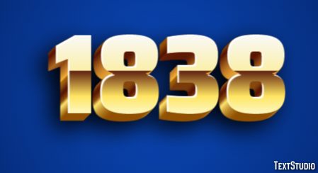 1838 Effetto testo