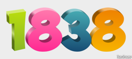 1838 Effetto testo