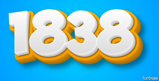 1838 Effetto testo