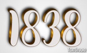 1838 Effetto testo