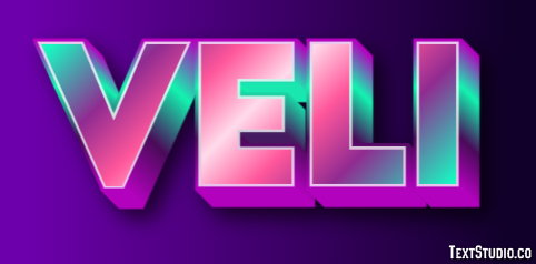 Veli Texteffekt