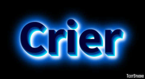 Crier Effet de Texte