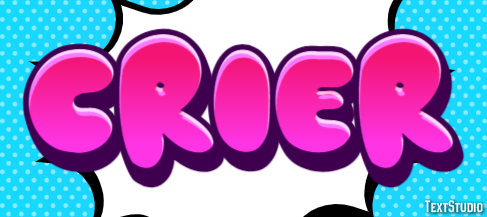 Crier Text effect
