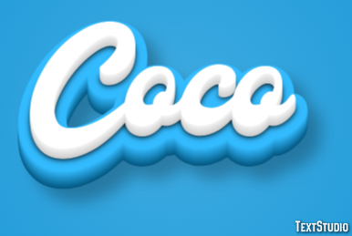 Coco Text Effect