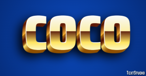 Coco Text Effect