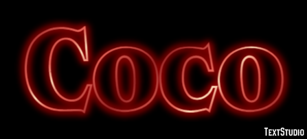 Coco Text Effect